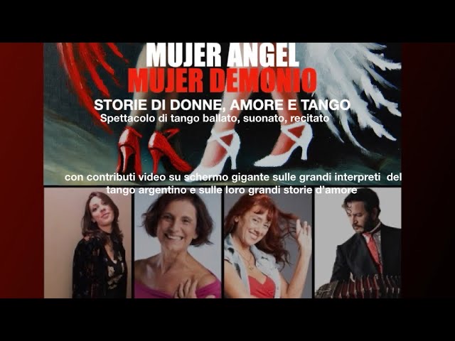 Immagine promozionale dello spettacolo Mujer Ángel, Mujer Demonio