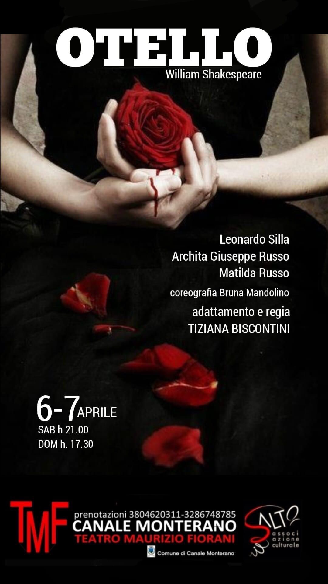 Locandina dello spettacolo Otello